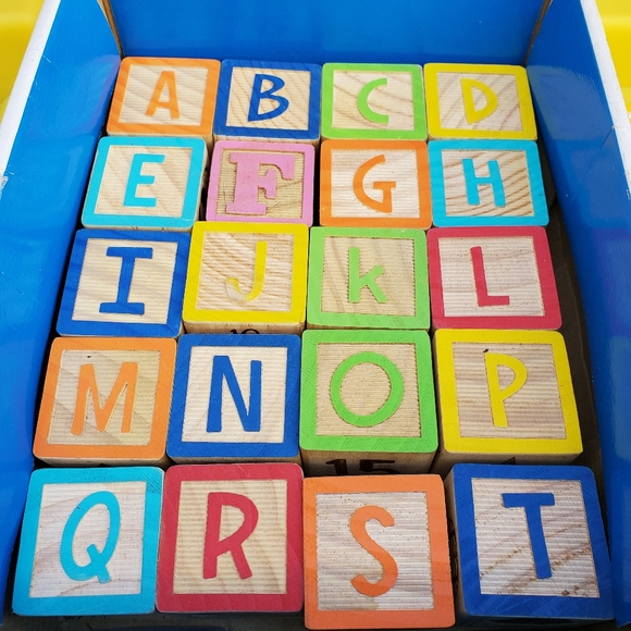 imaginarium Toys Alphabet Wooden Blocks Poshmark